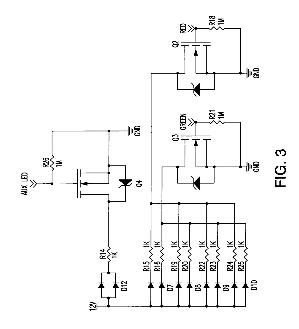 Power switch for motorized pool vacuum