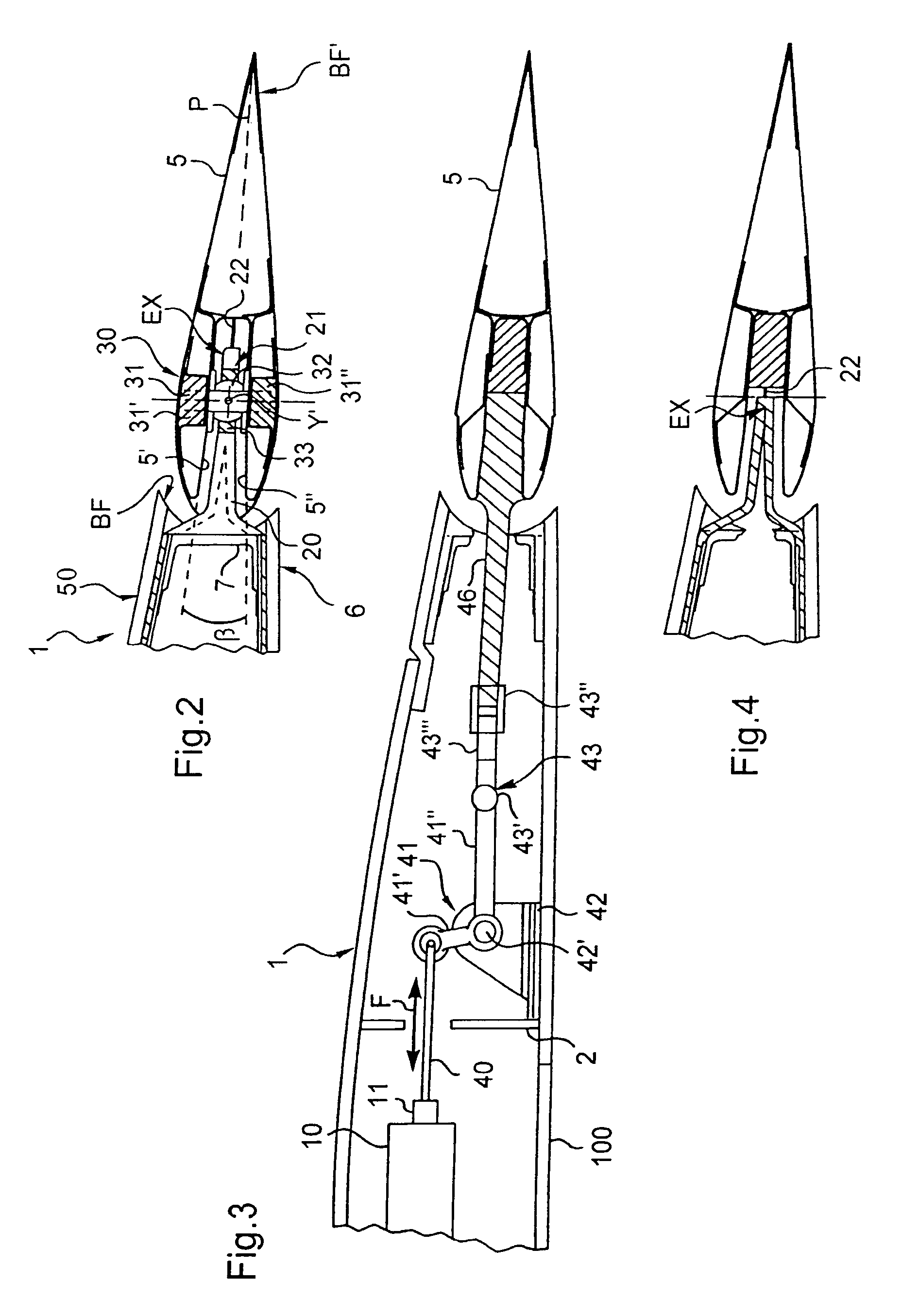 Rotorcraft blade provided with a tiltable flap and a fastener tongue