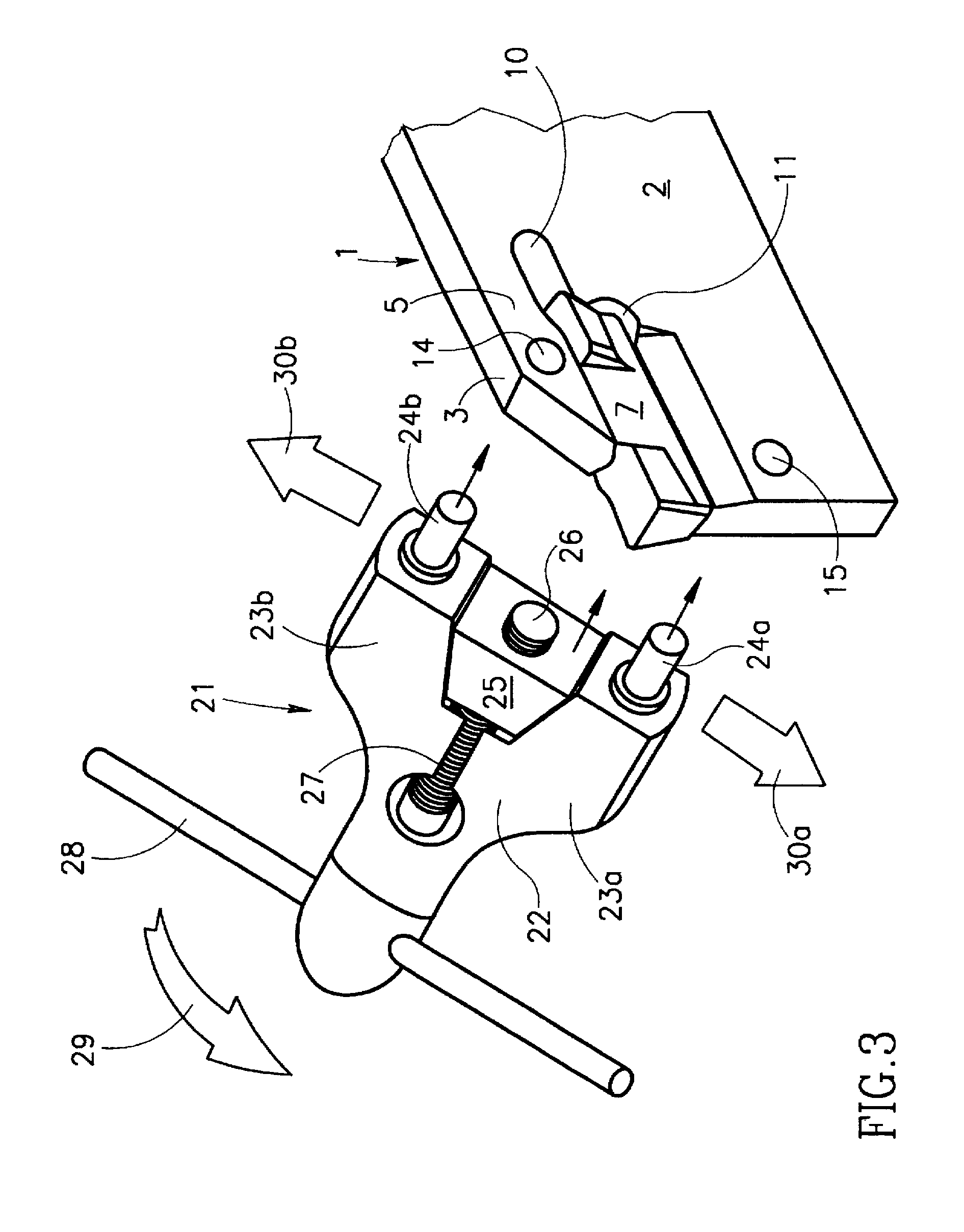 Clamping device for a cutting insert