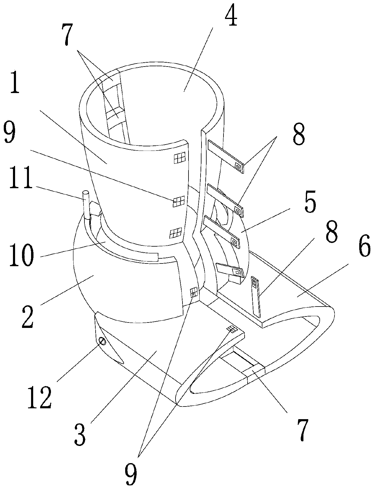 Multifunctional cold compress quick fixing device