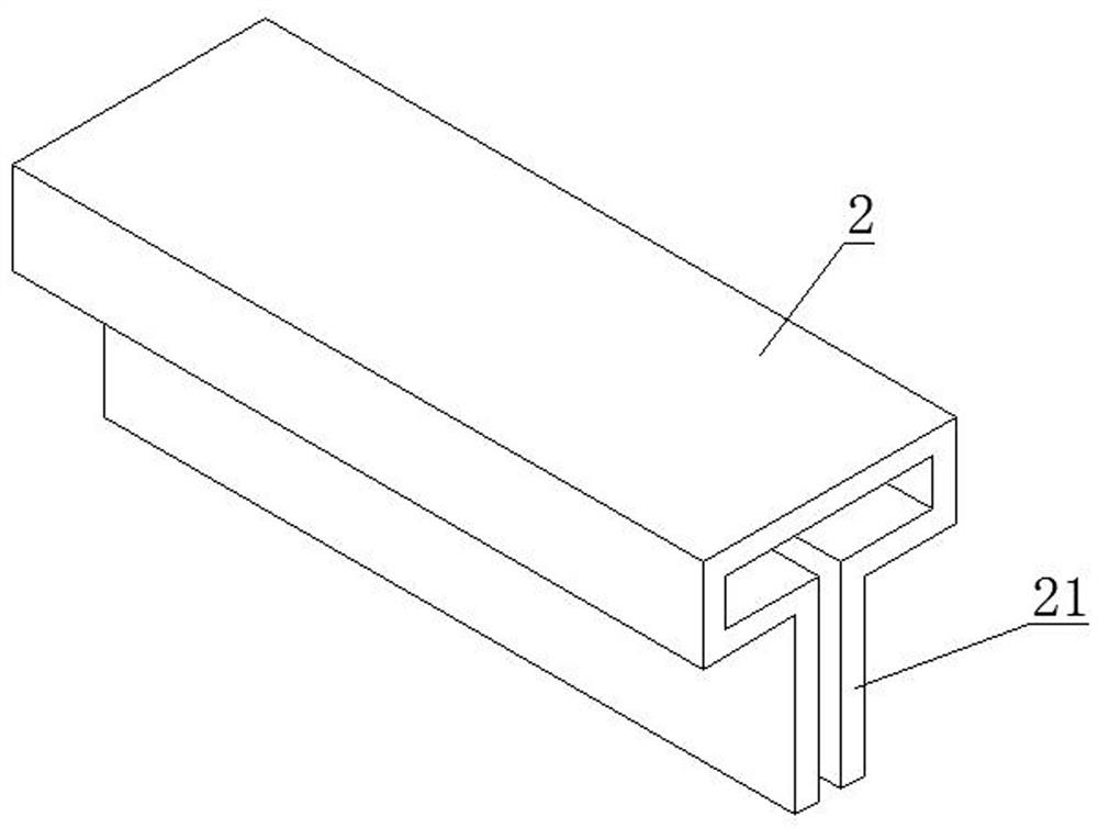 Grid stainless steel rear-mounted assembly structure and assembly method