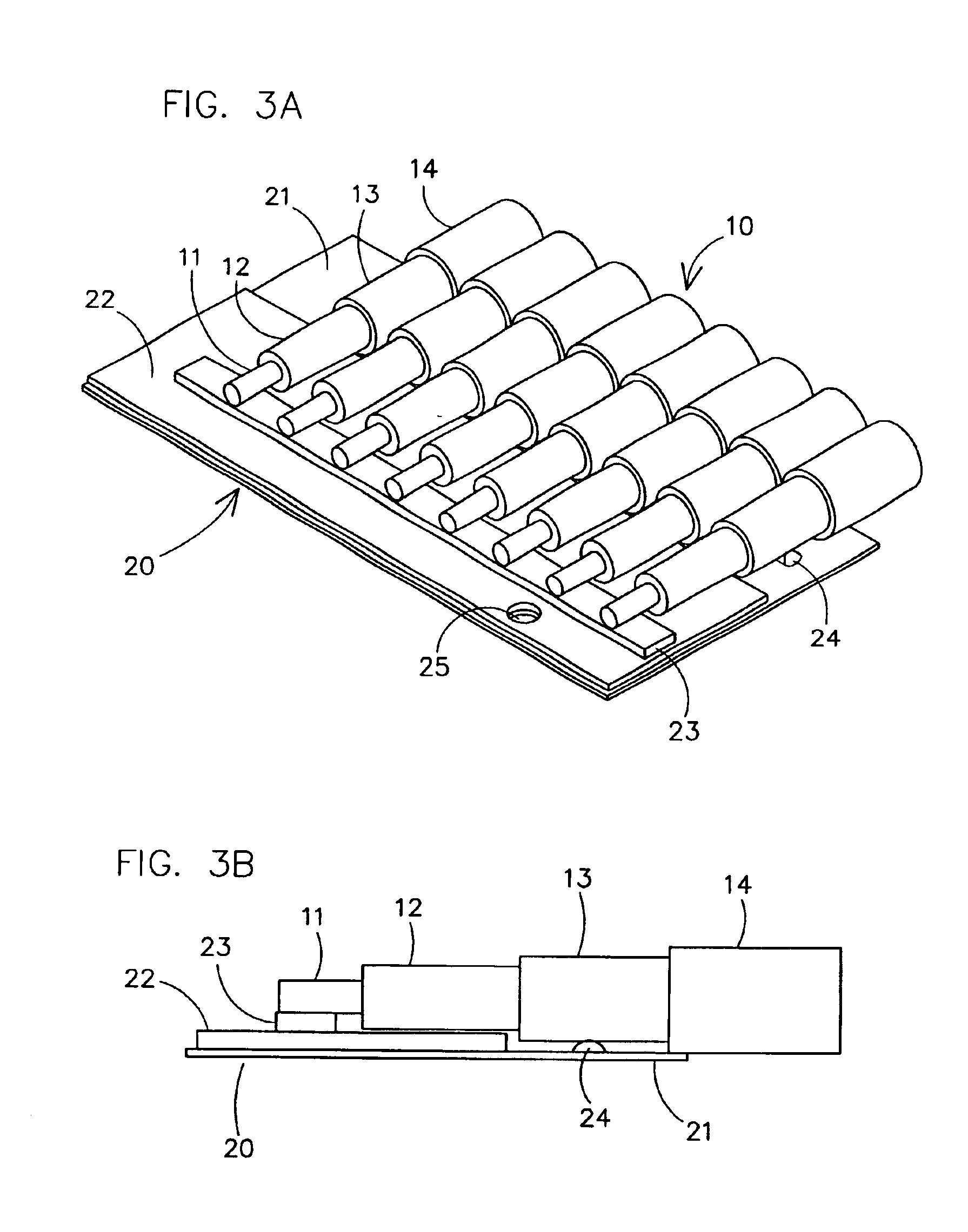 Method for connecting coaxial cables to a printed circuit board