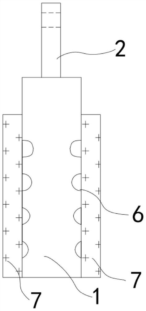 Hot galvanizing noise reduction and edge thickness control baffle, device and method