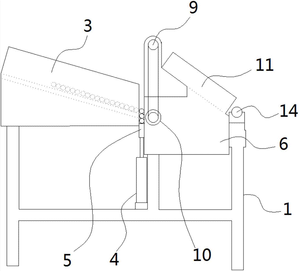 Industrial automatic feeding device applied to cylinder materials