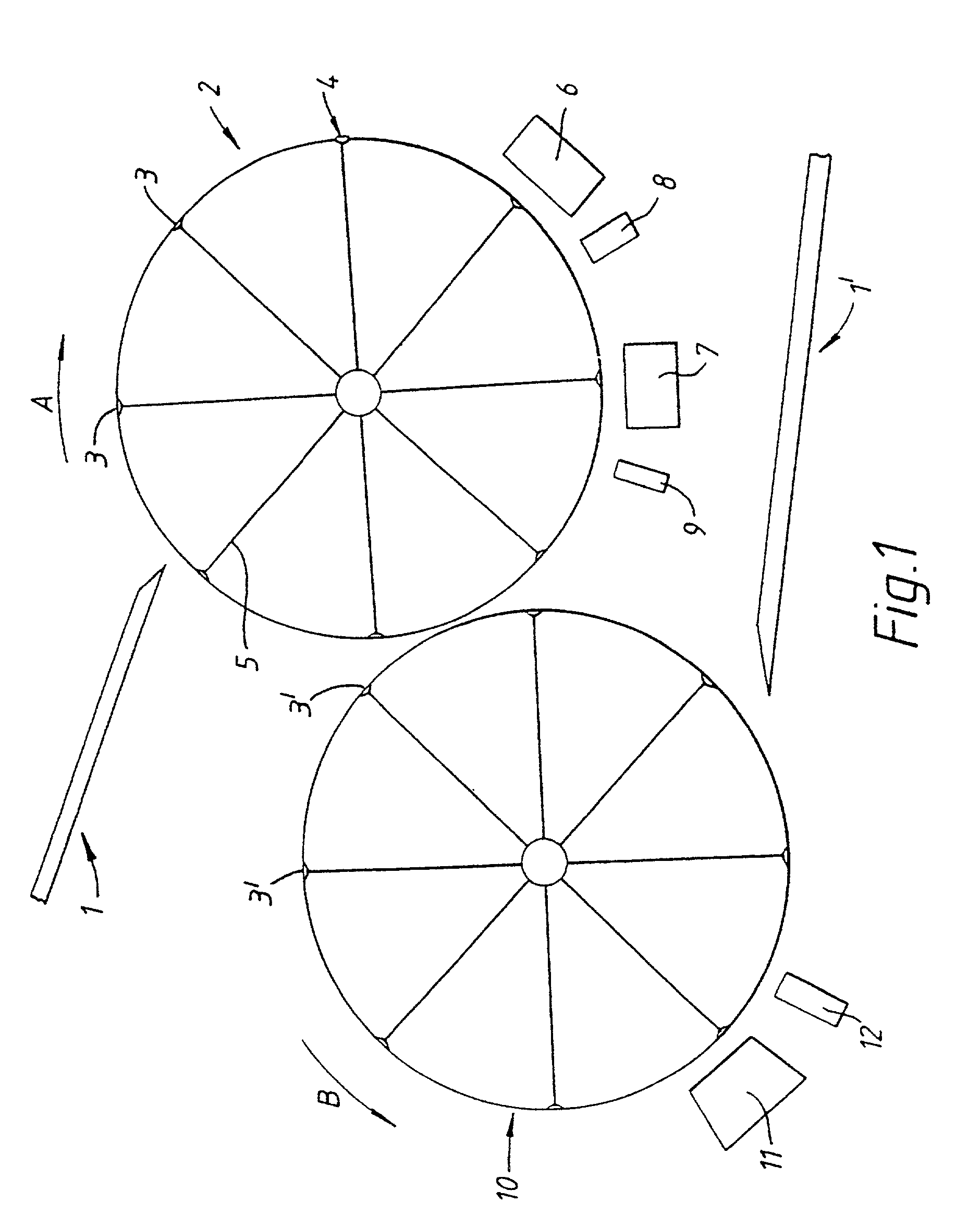 Method and apparatus for the coating of substrates for pharmaceutical use