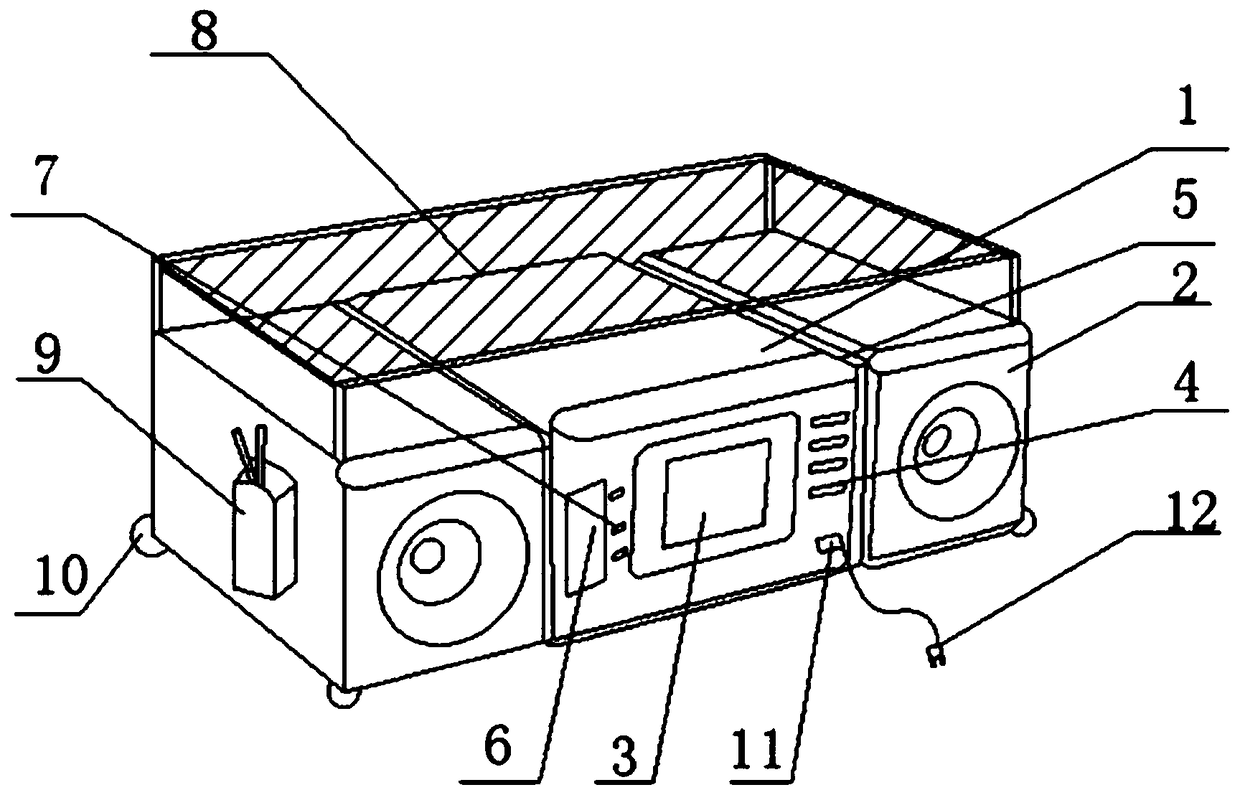 An audio device similar to a robot