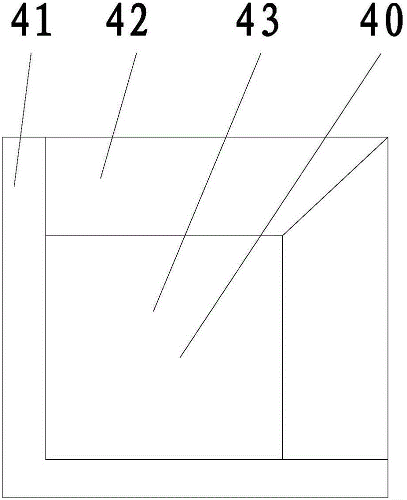 Positioning-facilitating drilling device for turning copper bar side wall holes