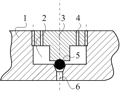 Safety valve for lithium ion battery