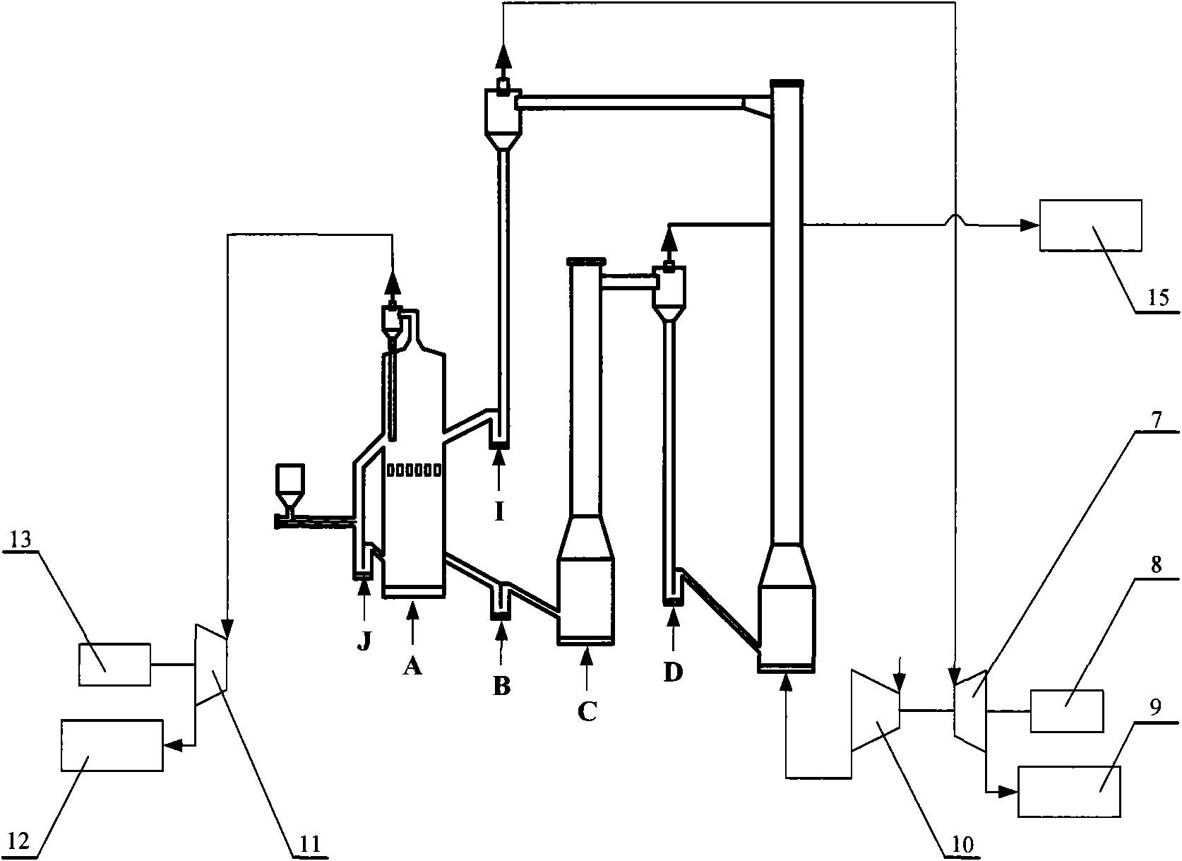 Method and device for preparing hydrogen by using fuel