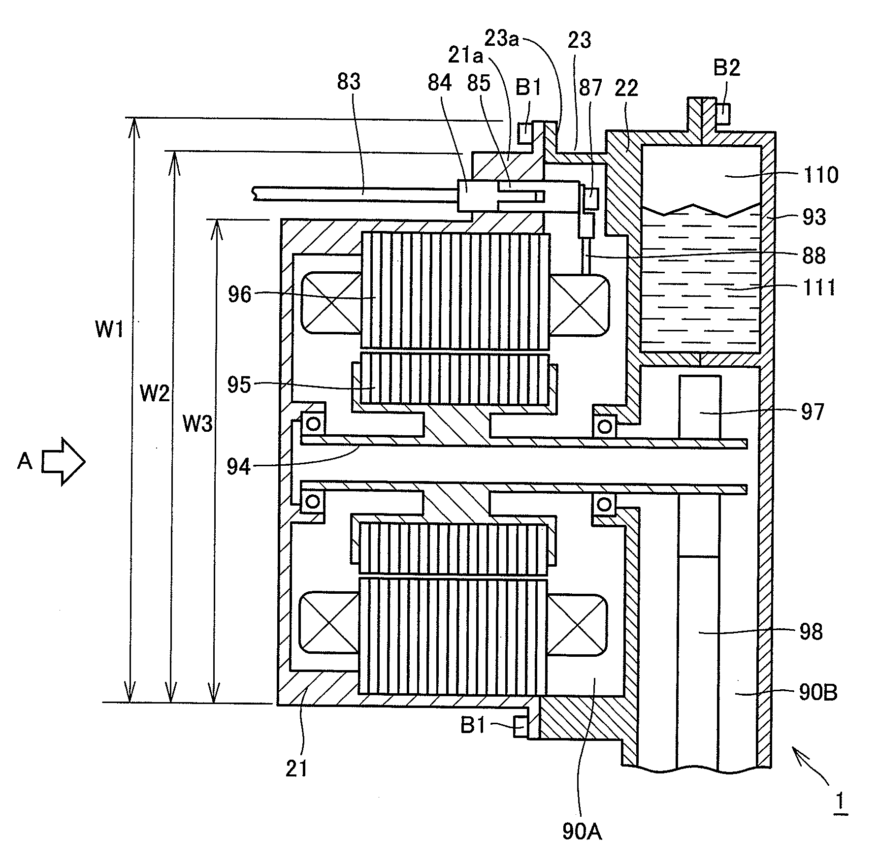 Drive apparatus for electric vehicle