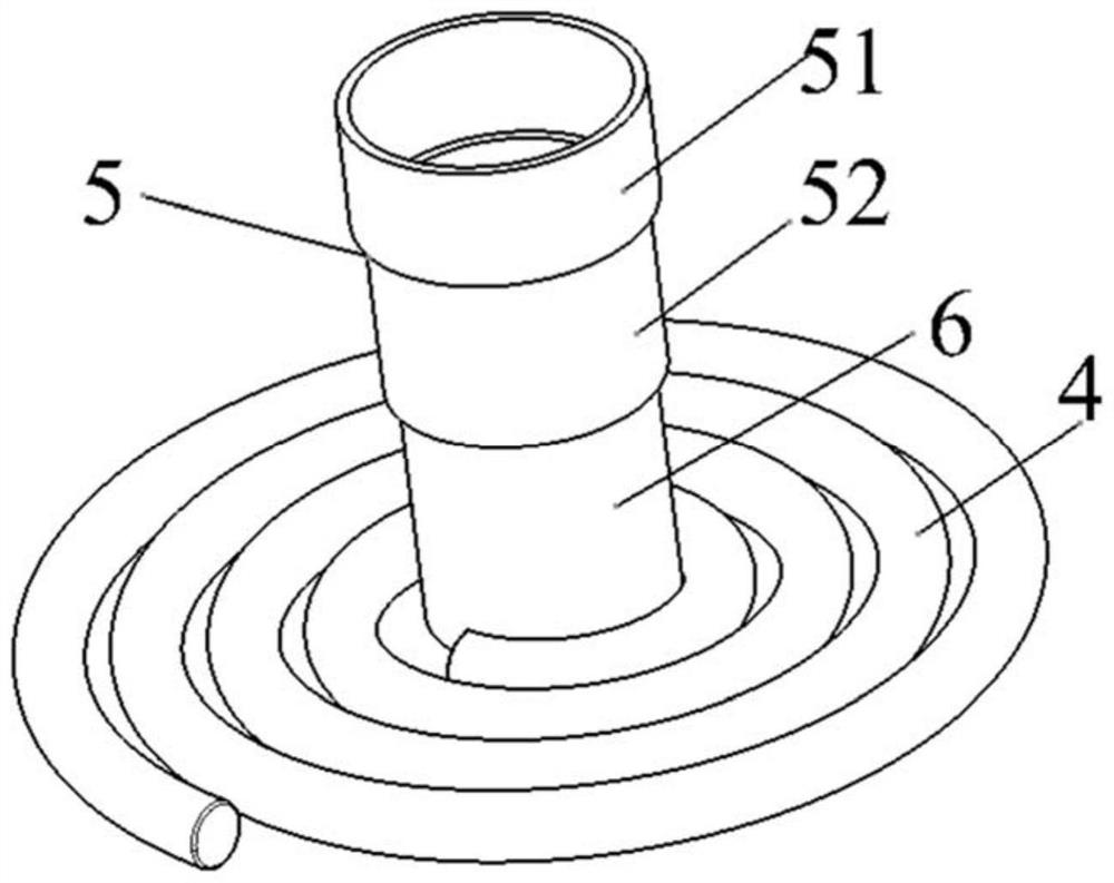 An electric kettle hot water cooling system