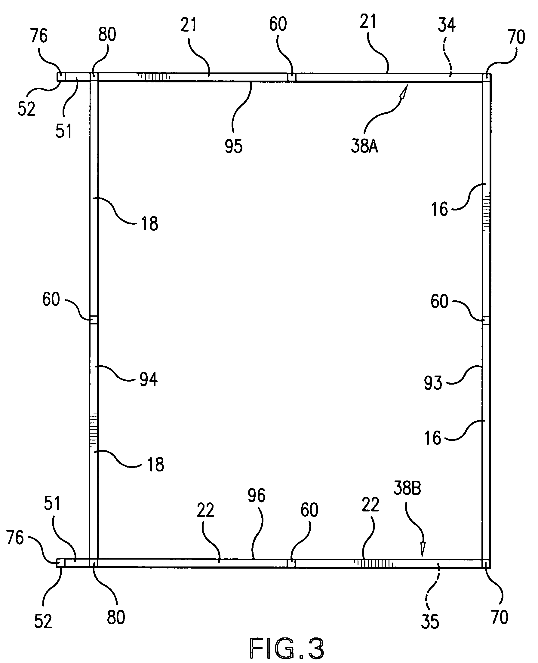 Double sided table top display apparatus