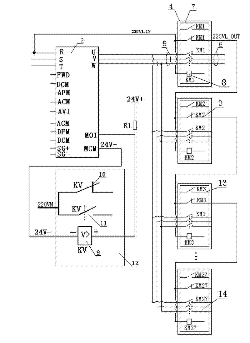 High-frequency vibration motor frequency conversion speed regulation system