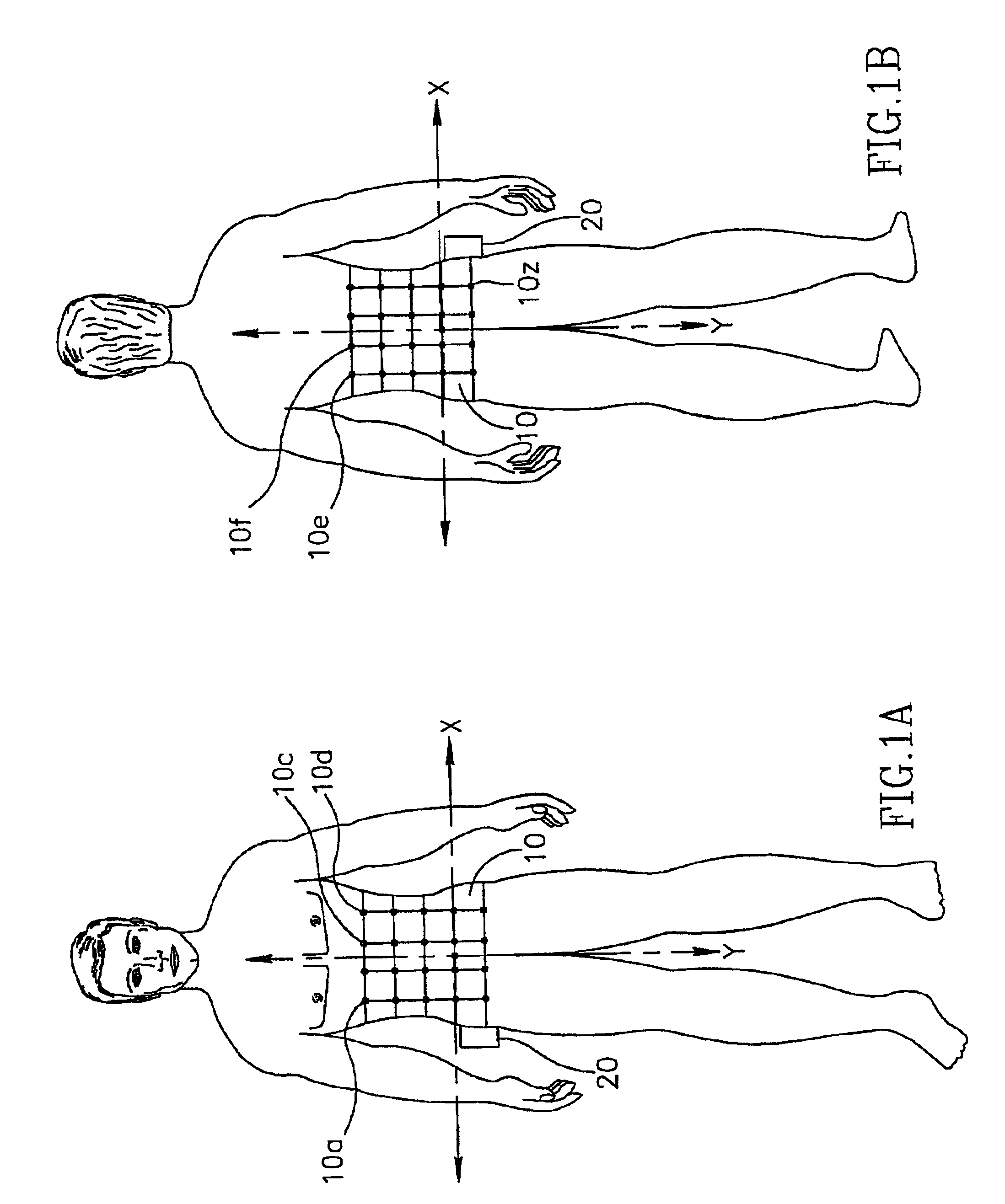 Array system and method for locating an in vivo signal source