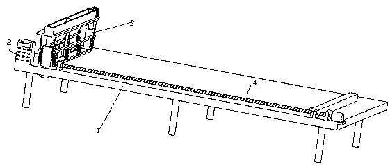 Base material cutting and forming equipment for photovoltaic cell panel processing