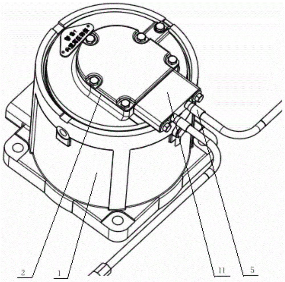 A relief device for rail vehicle foundation brake parking cylinder