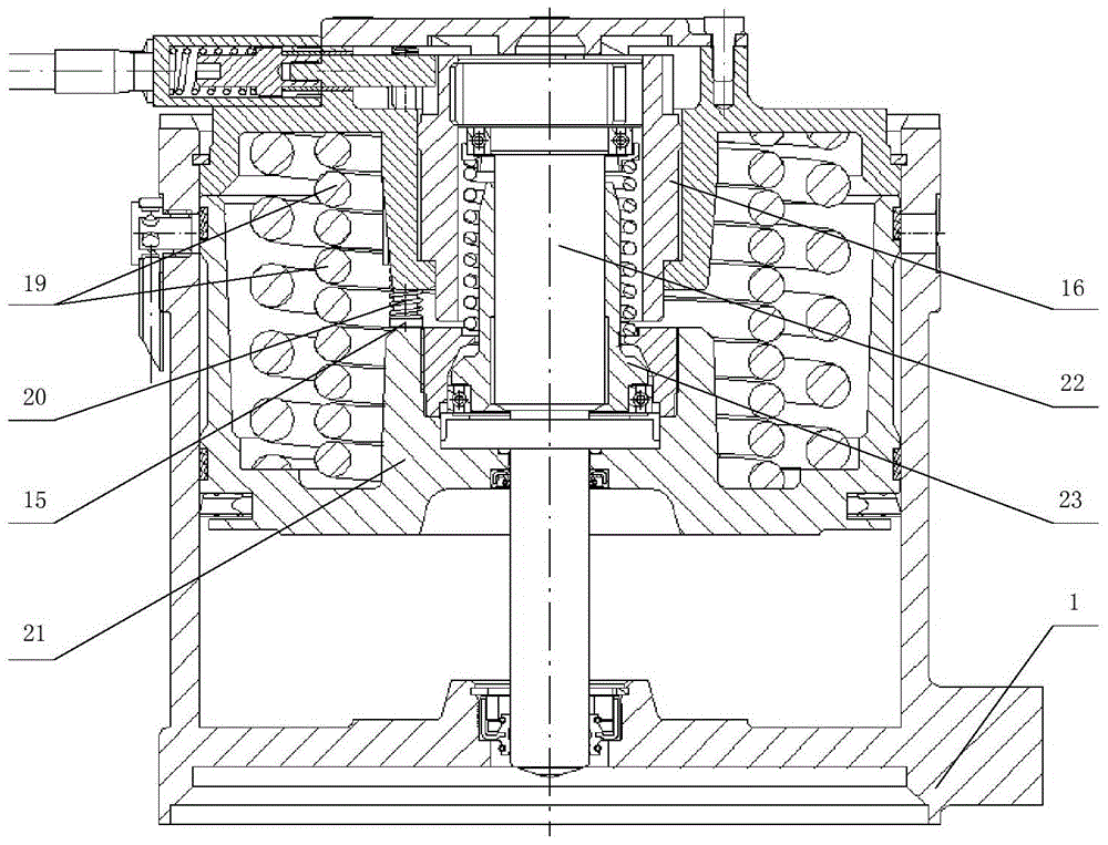 A relief device for rail vehicle foundation brake parking cylinder