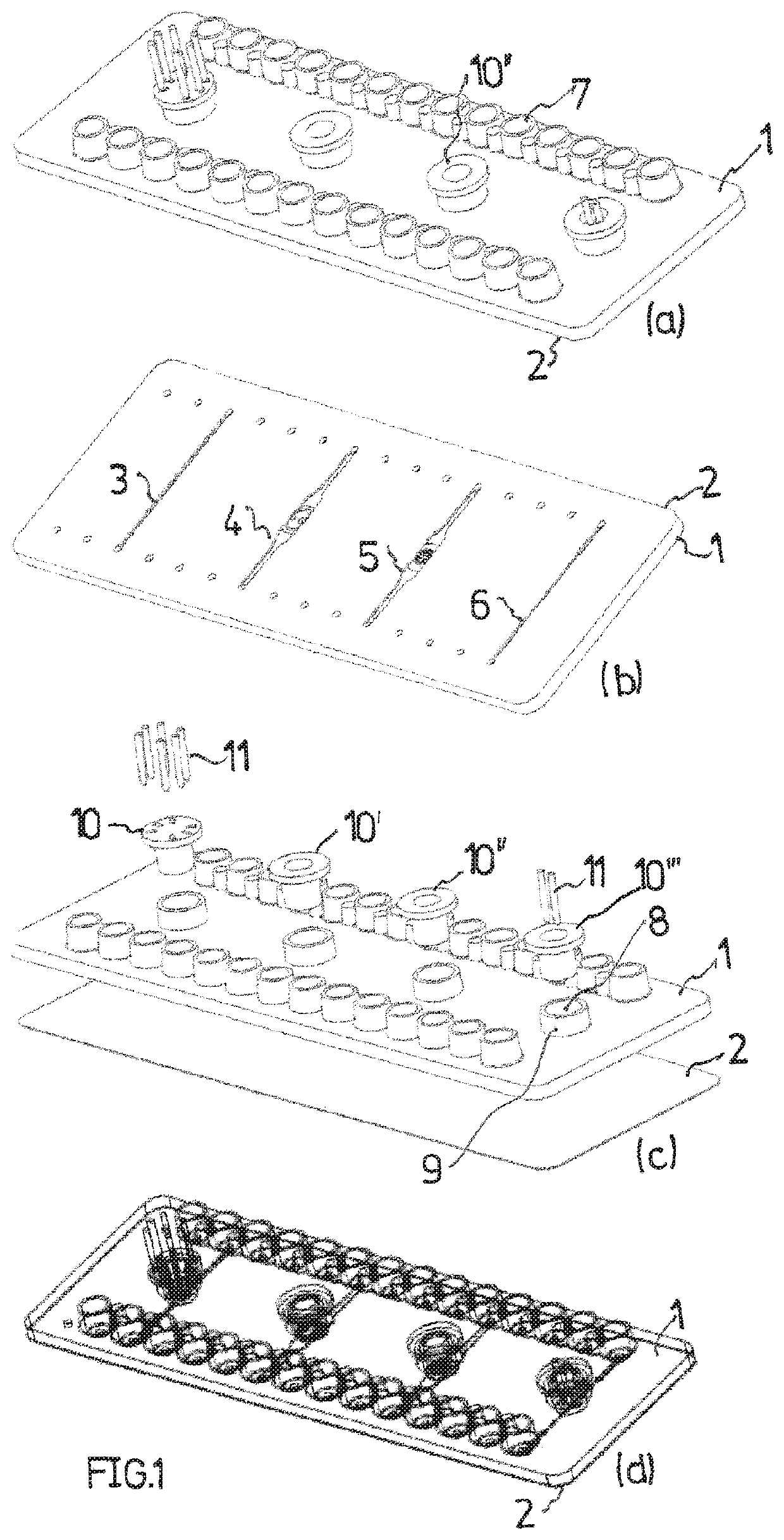 Microfluidic flow cell comprising an integrated electrode, and method for manufacturing same