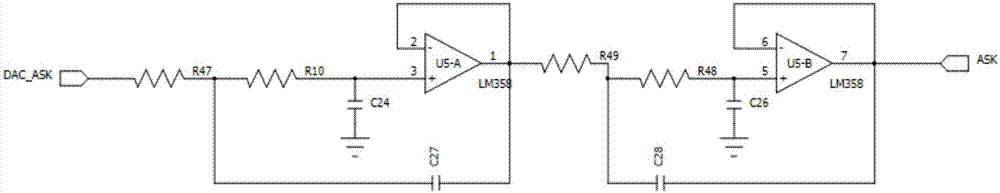 Ultrahigh-frequency RFID reader transmission circuit