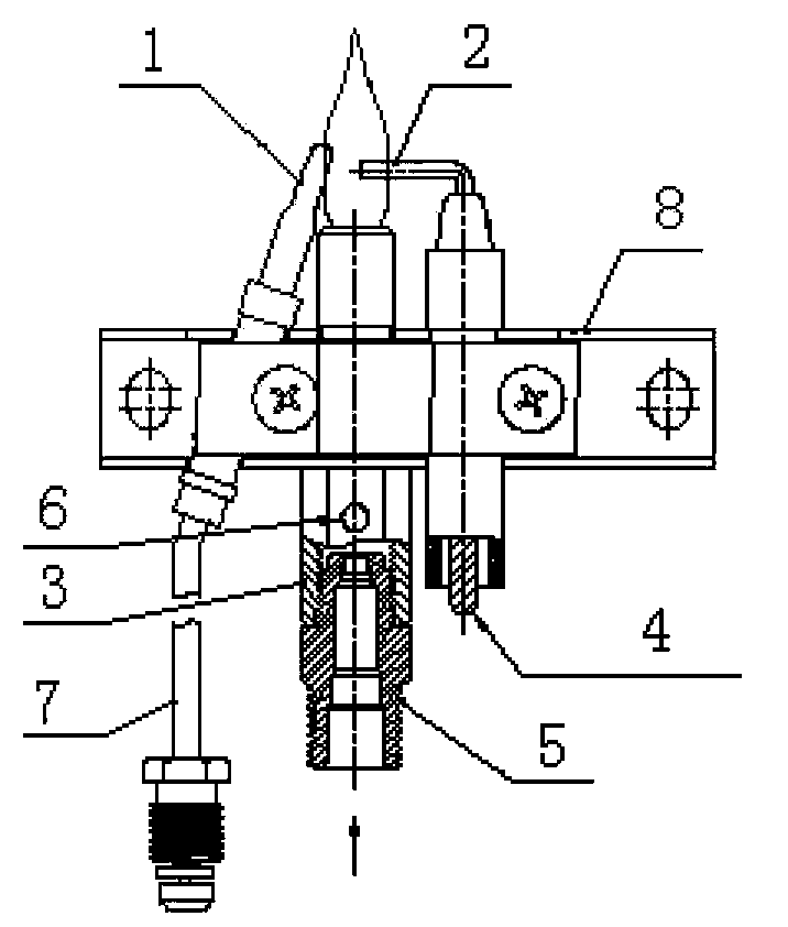 Performance control system of oxygen-deficit protection device suitable for various flue gas types and gas pressures