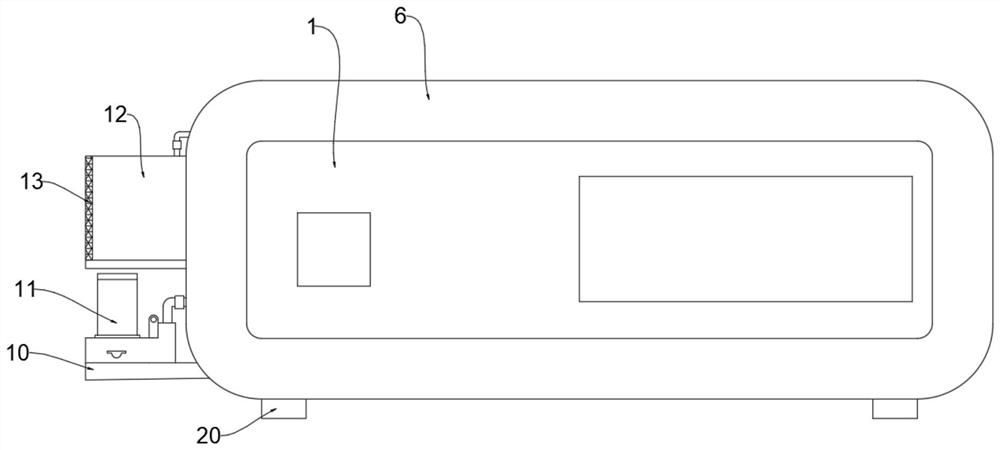 Efficient heat dissipation energy-saving charger and heat dissipation method thereof