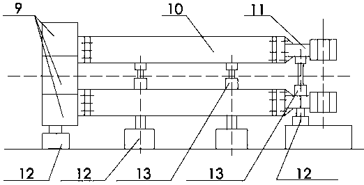 A kind of arc door big fight method