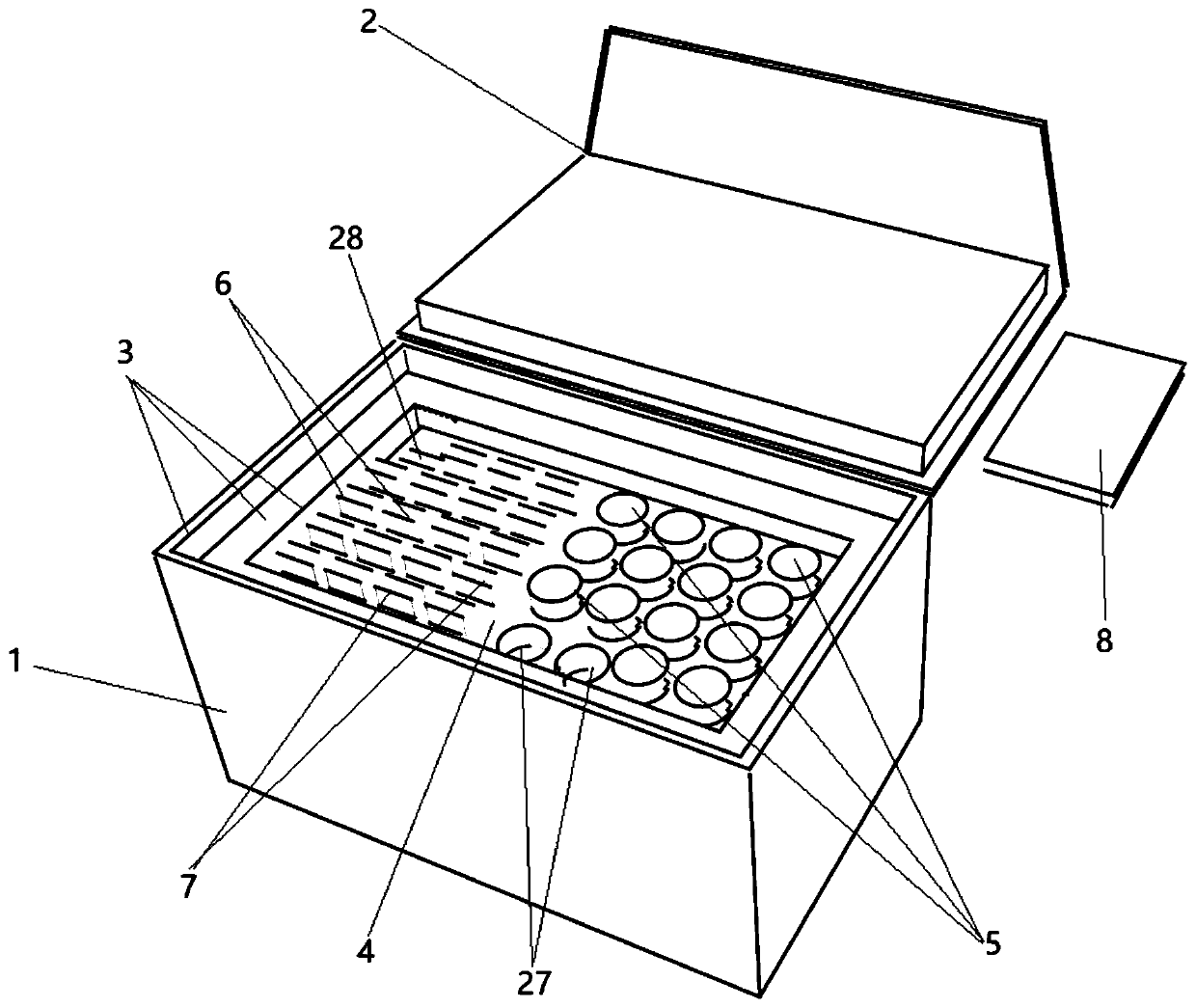 Kit and method for detecting epithelial-mesenchymal mixed circulating tumor cells