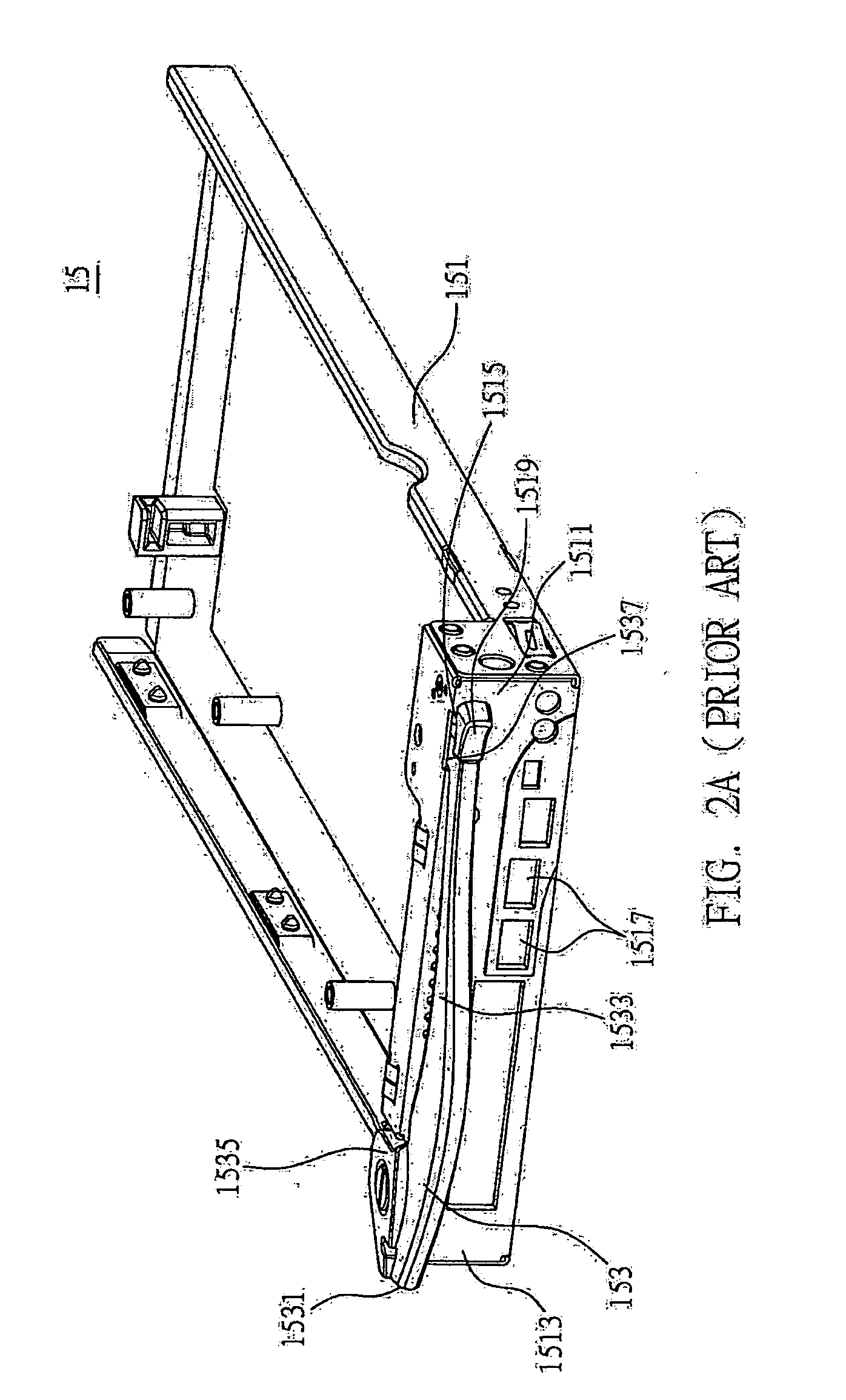 Drawable housing structure