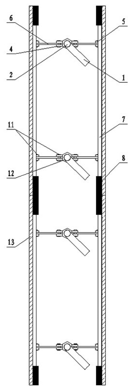 Adjustable formwork system for small-size deformation joint construction