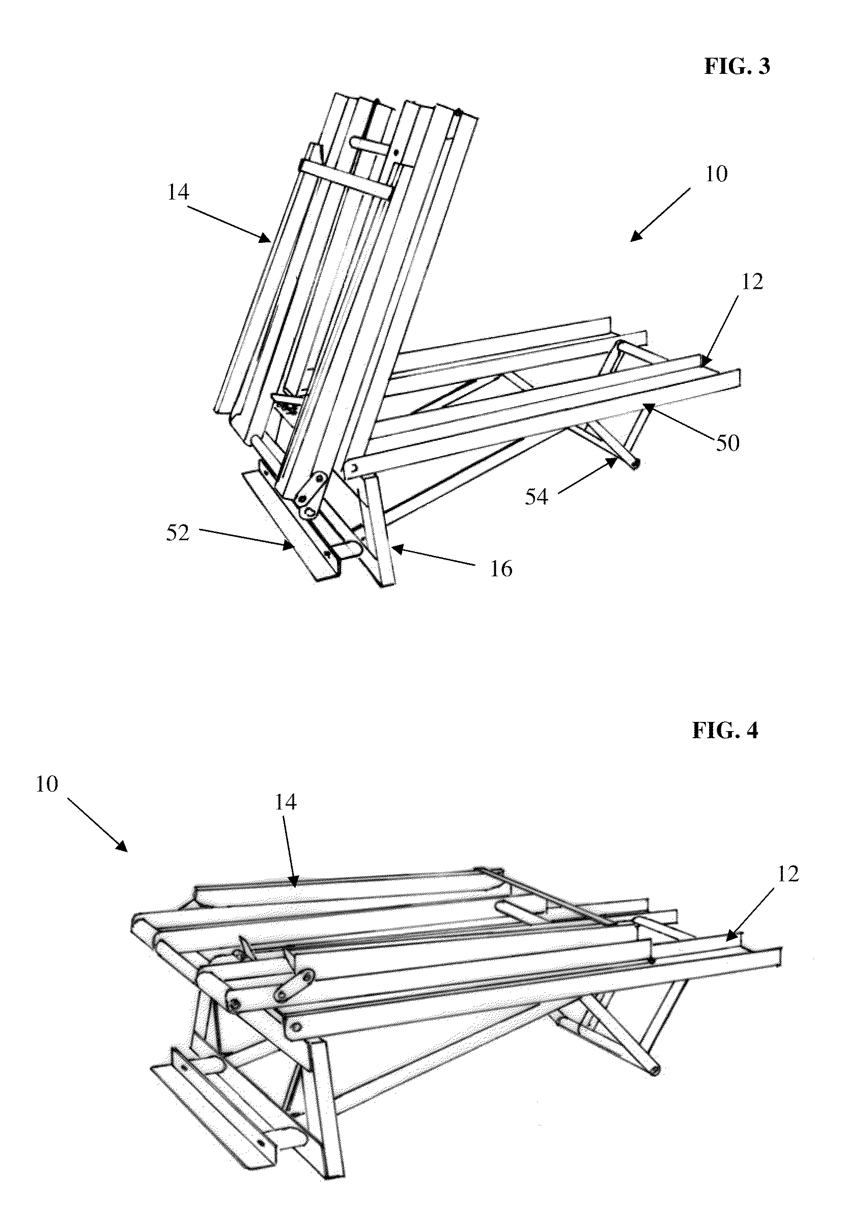 Tiltable loading ramp