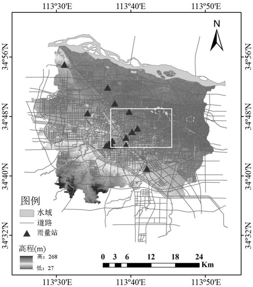 Urban flood model runoff sensitive parameter identification method based on artificial neural network