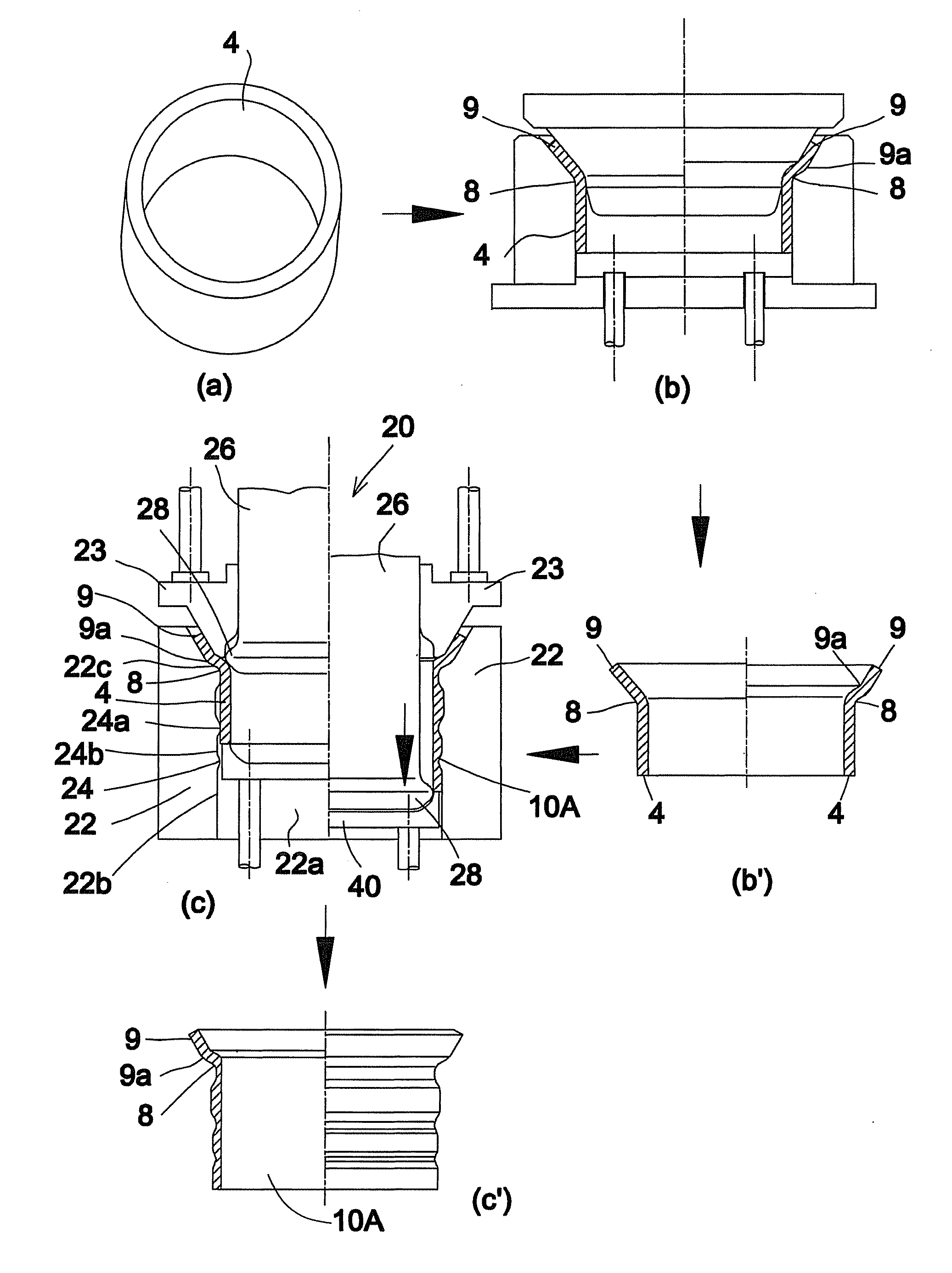 Method of manufacturing a wheel rim for a vehicle