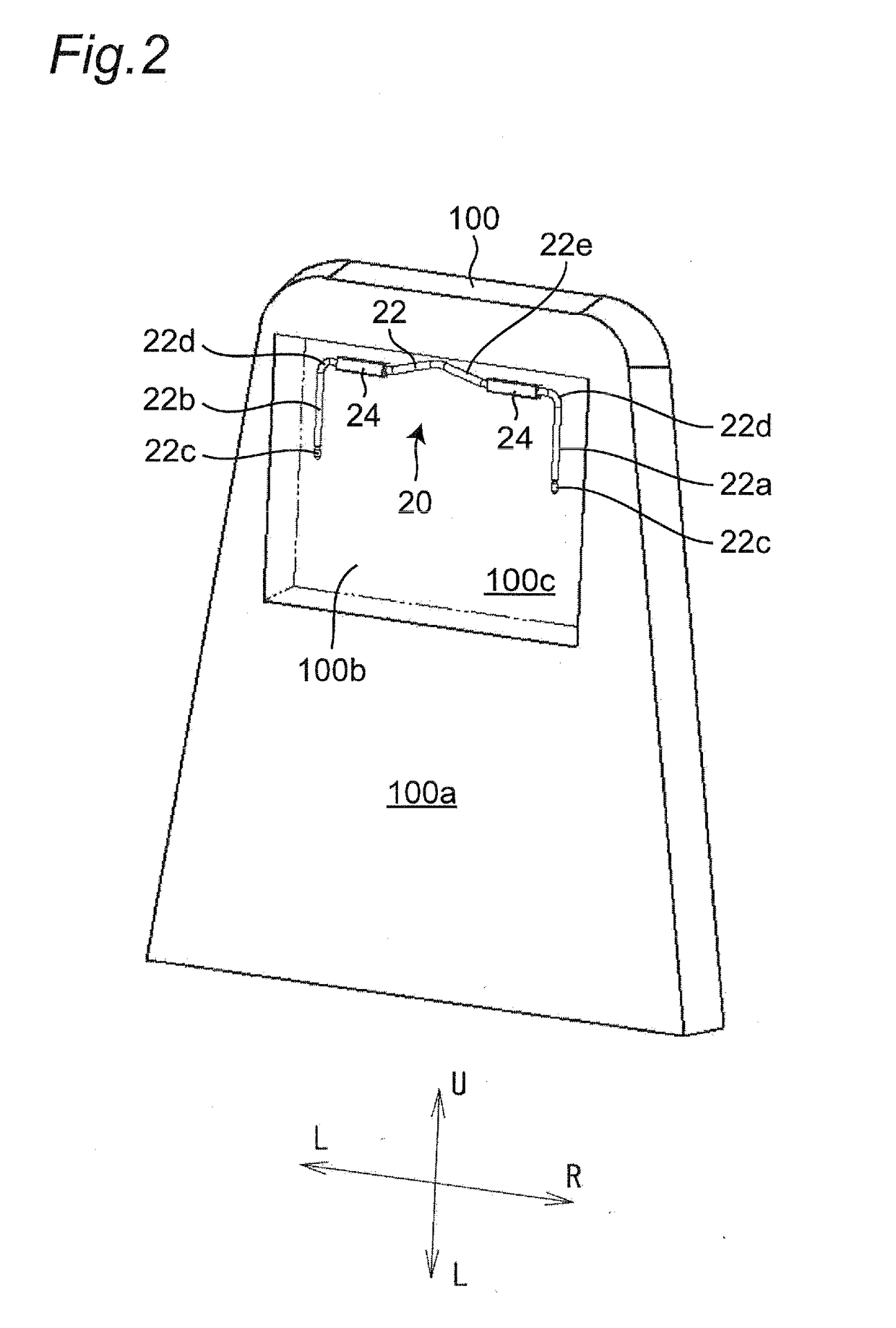 Monitor and attaching-detaching device therefor