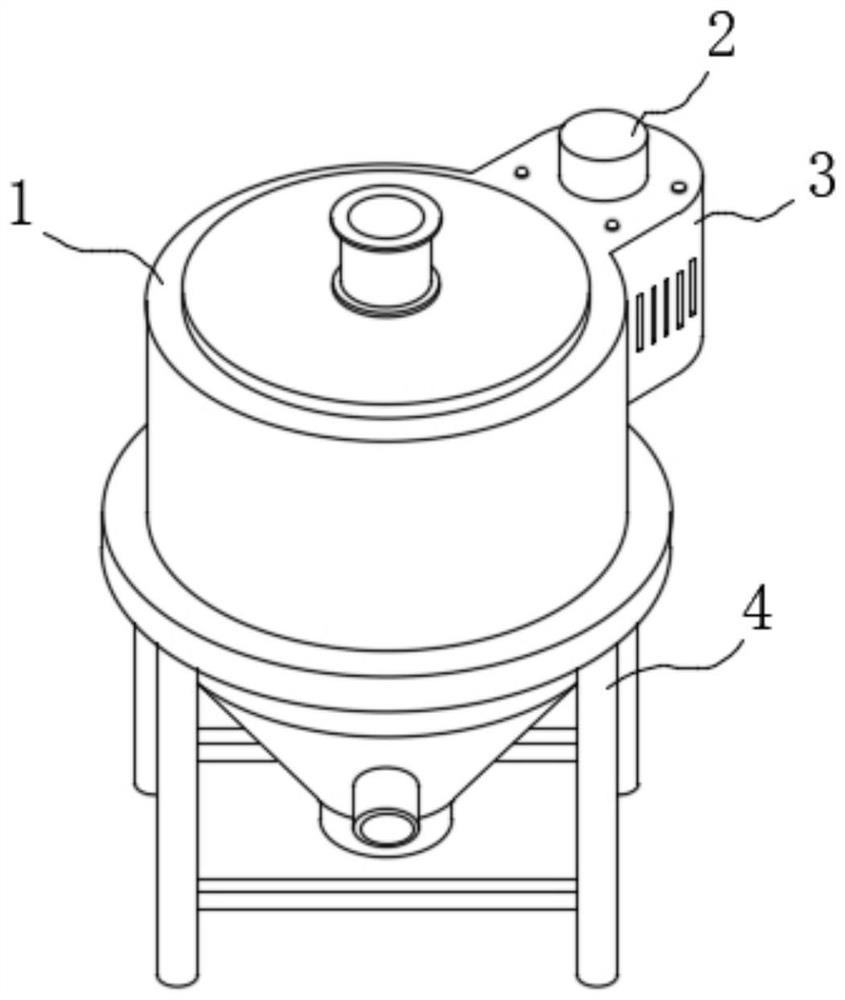 Integrated reaction precipitation separation tank