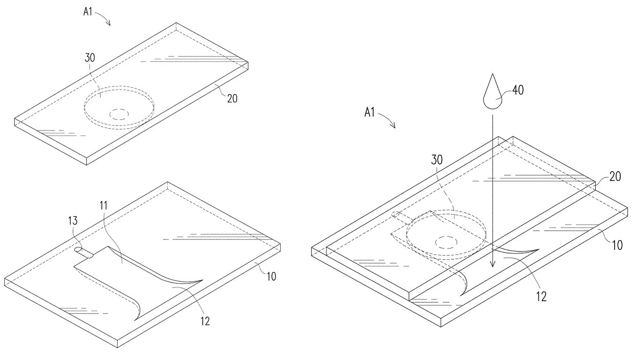 Testing apparatus with dual cameras