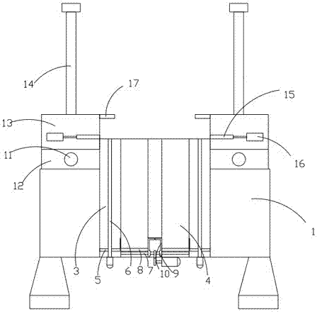 Flange automatic stacker