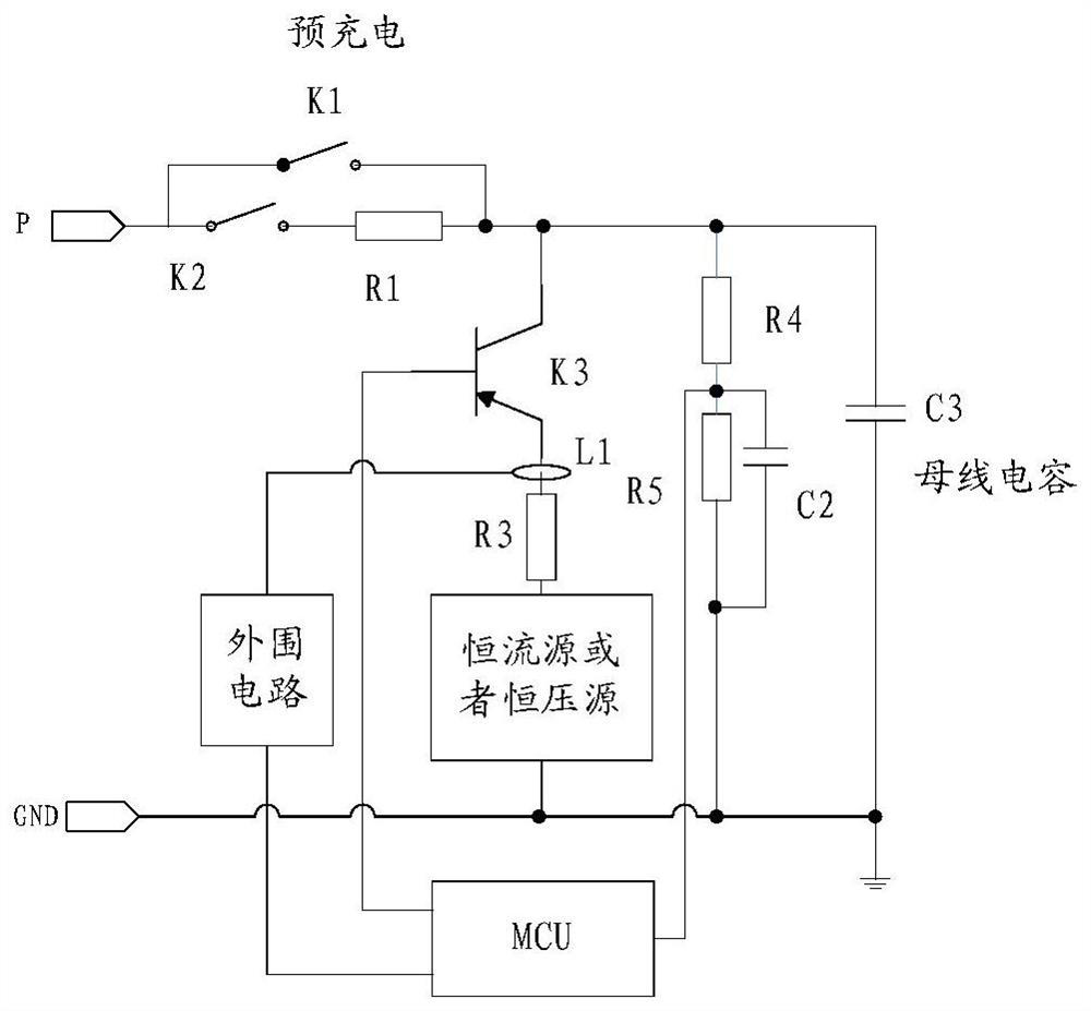 Detection method, circuit, storage medium and processor for bus short circuit