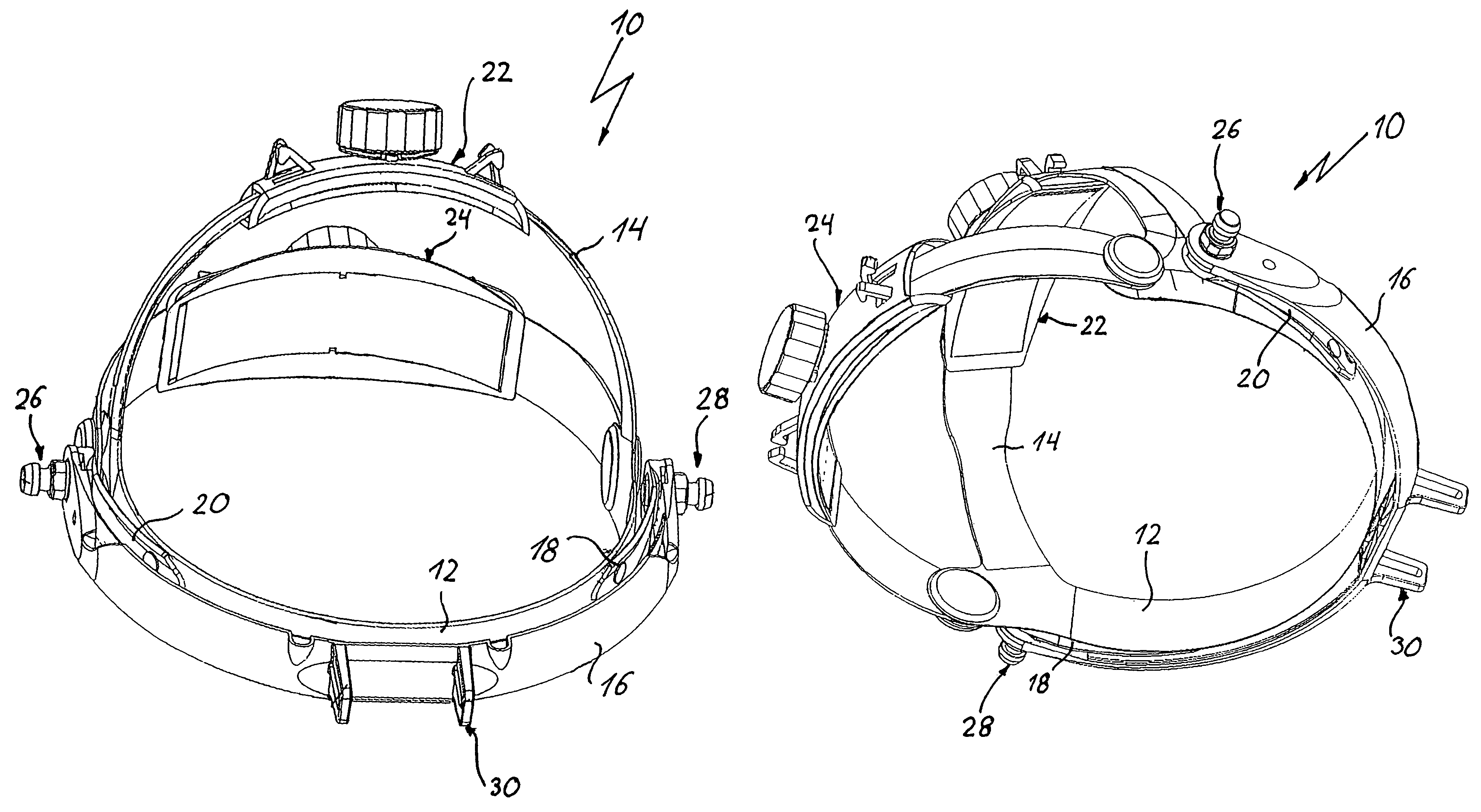Headband apparatus for head-worn optical instruments