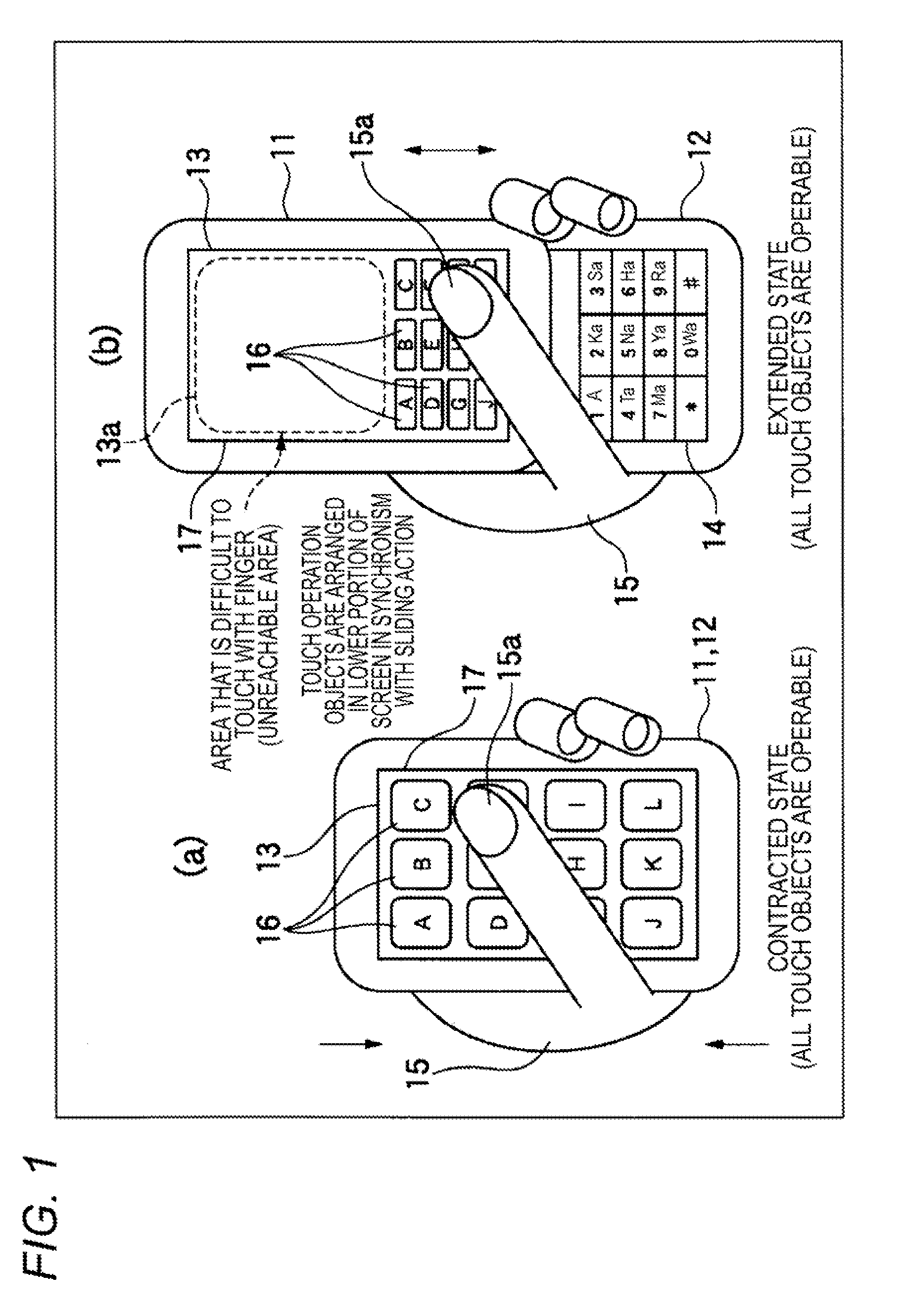 Portable terminal device, display control method, and display control program