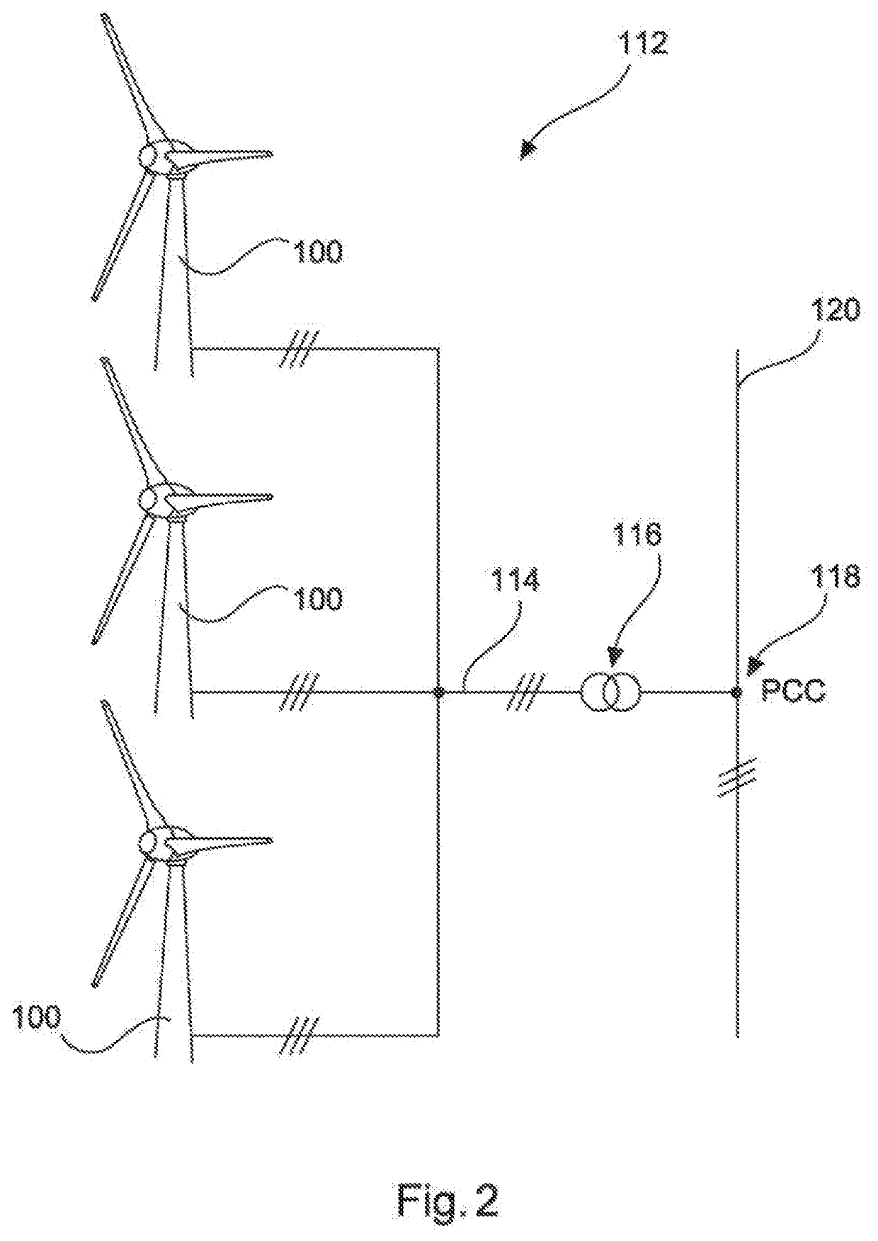 Method and wind turbine for feeding electric power