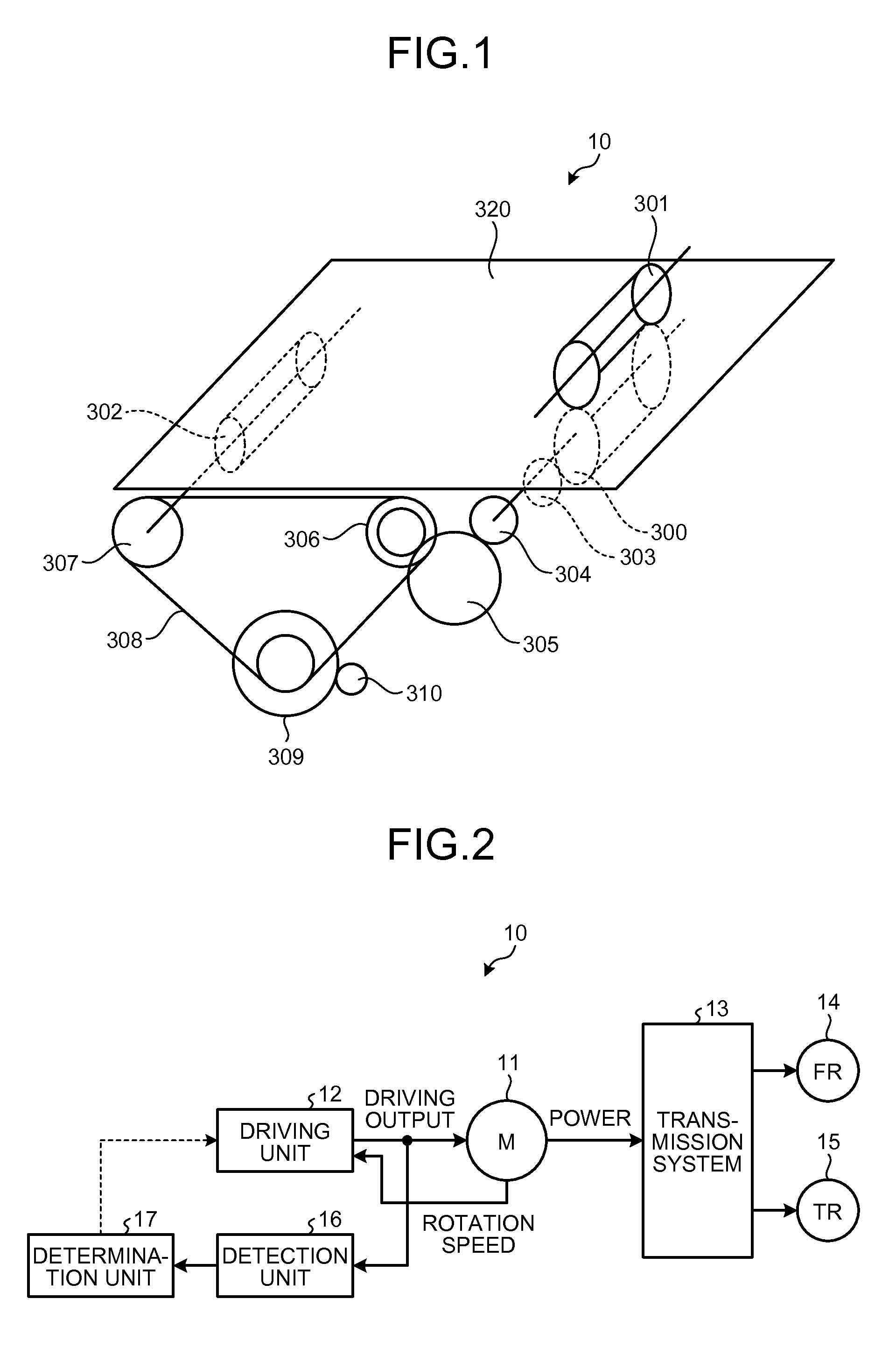 Separation conveyance device, image forming apparatus, method for controlling separation conveyance device, and computer-readable recording medium