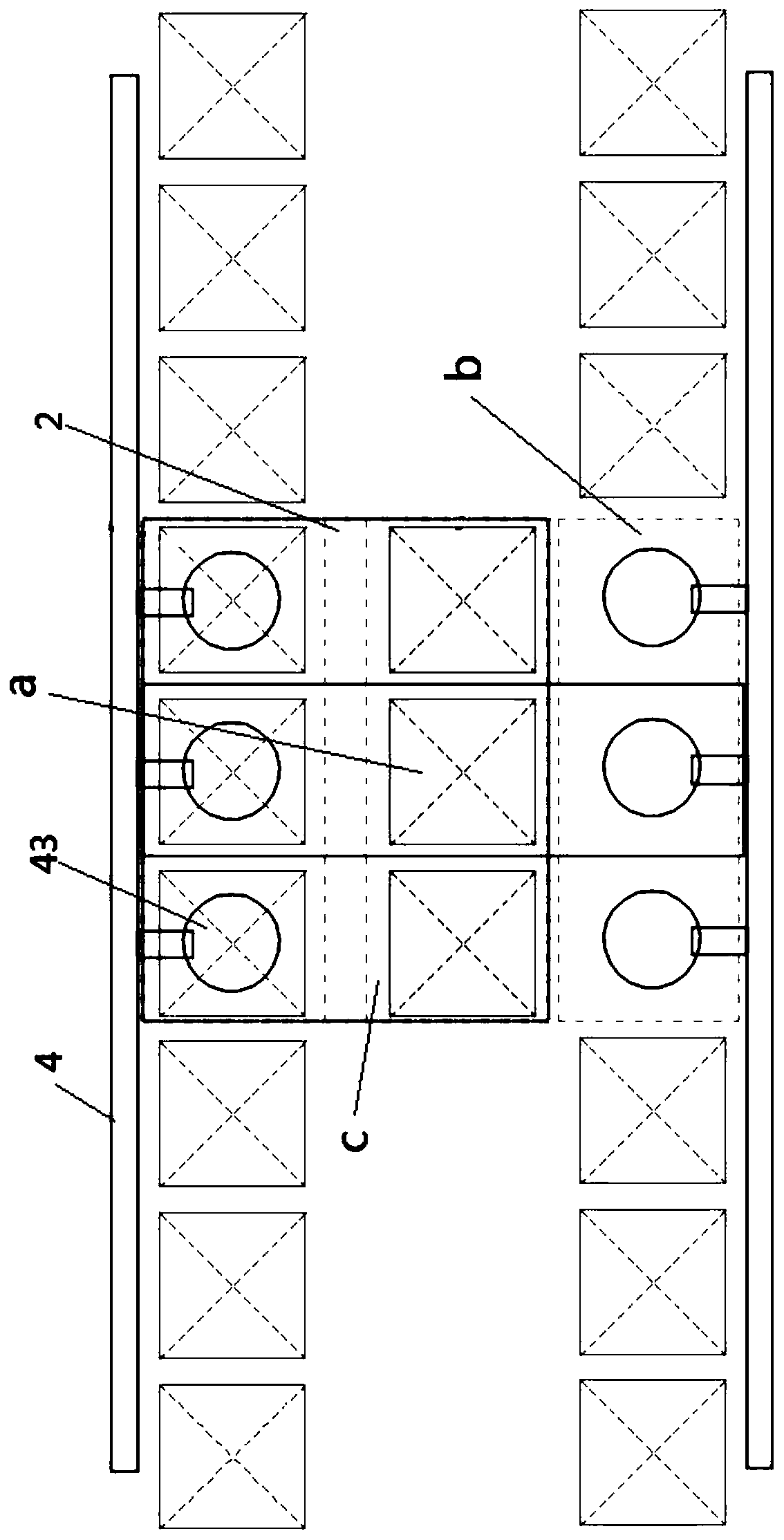 Material conveying system and laser processing equipment