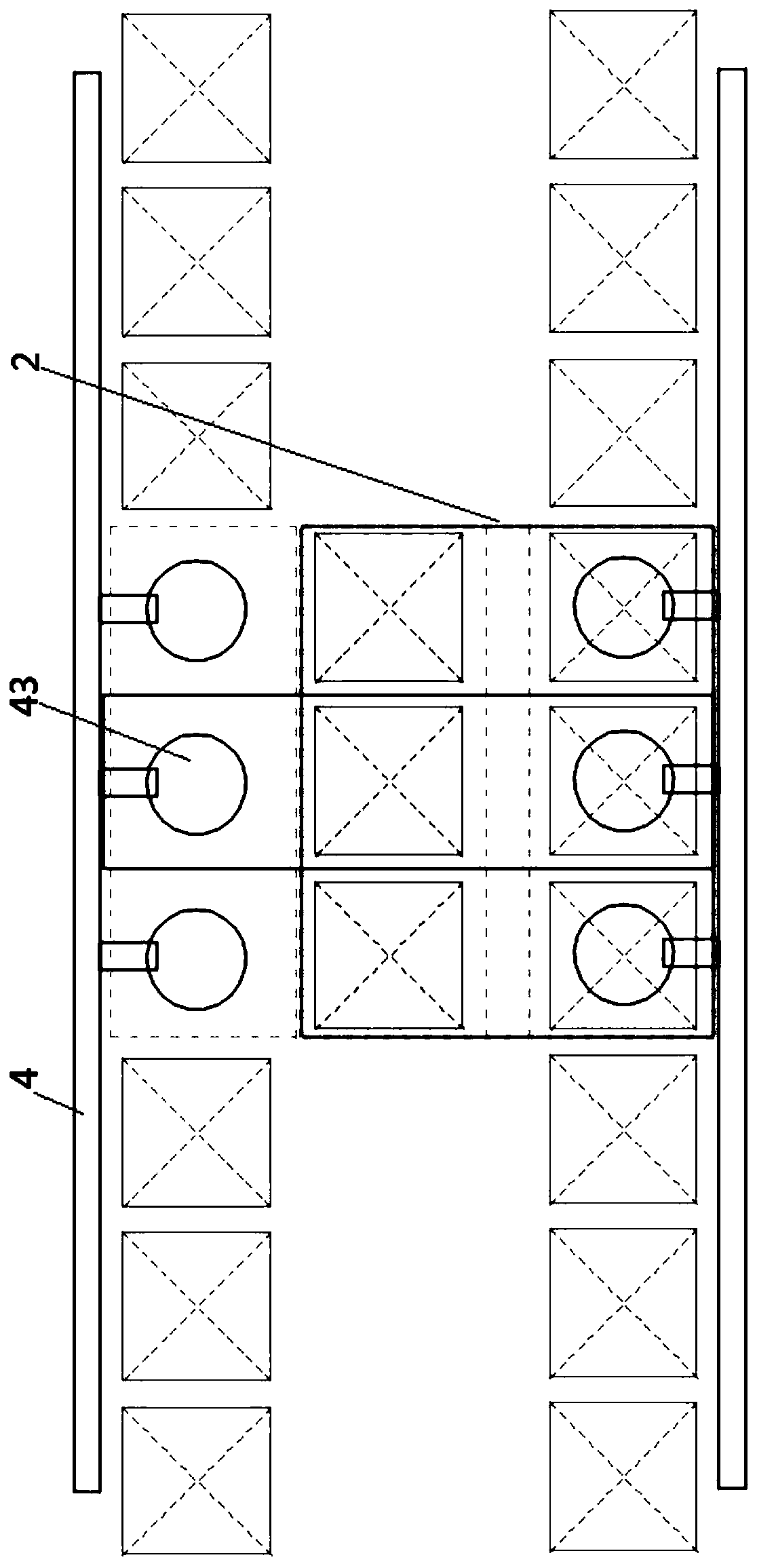 Material conveying system and laser processing equipment