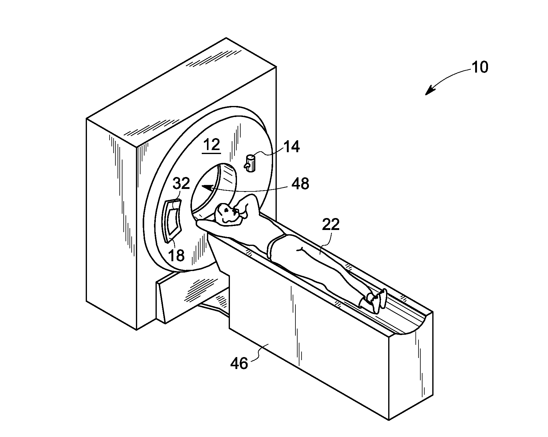 System and method to obtain noise mitigted monochromatic representation for varying energy level