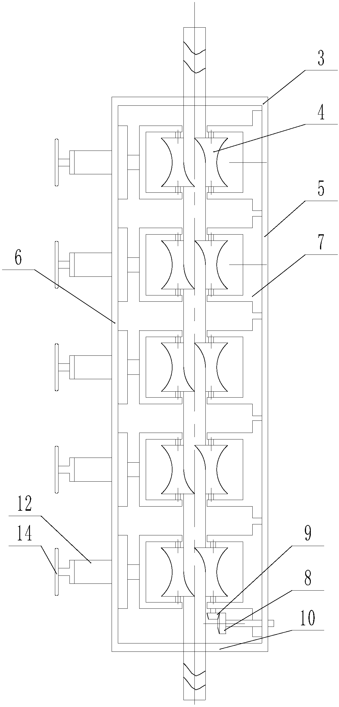 Method for performing rotary feed straightening on metal pipes