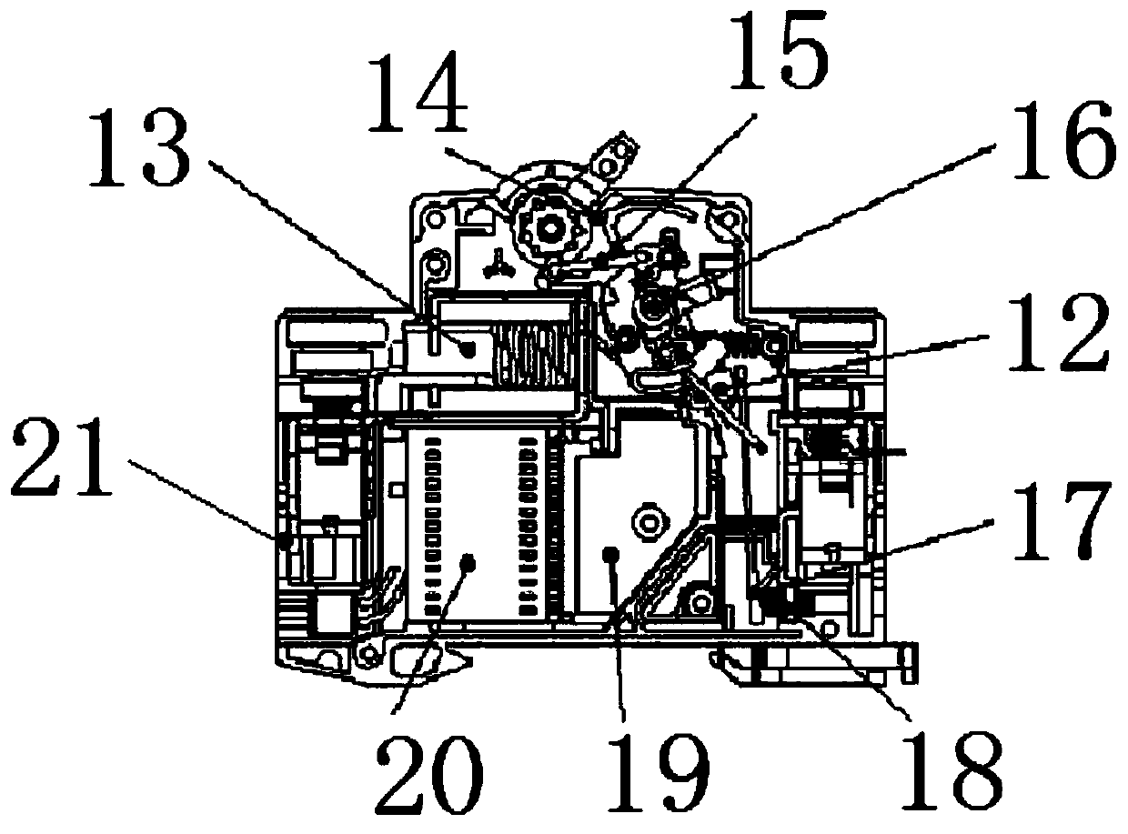 Miniature circuit breaker with ultra-high short circuit breaking capacity