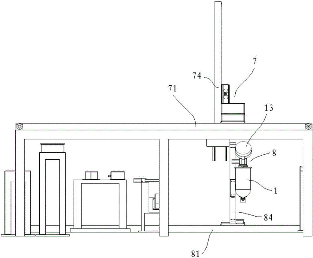 Sealing crushing device