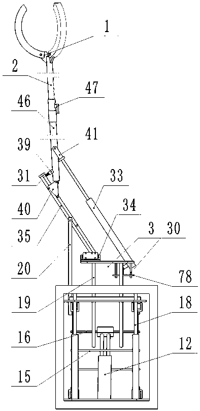 Multi-type fruit picking device with fine tuning and rapid changing function