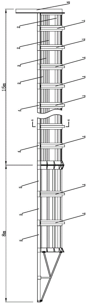 A heavy-duty truss