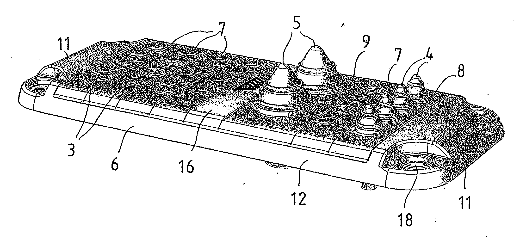 Gland plate